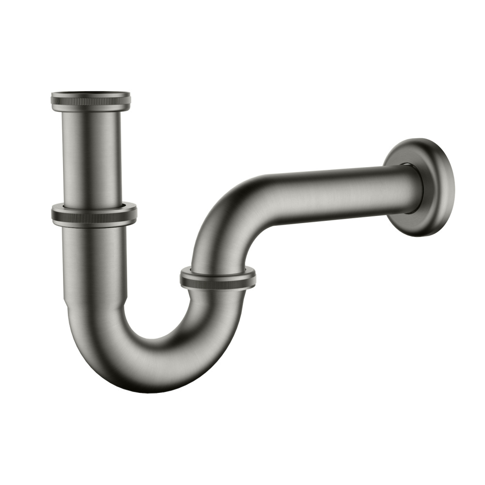 Фото Сифон для раковины Timo 961/18L черное золото