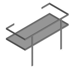 Фото Полотенцедержатель Hatria Daytime (Y0PF01)