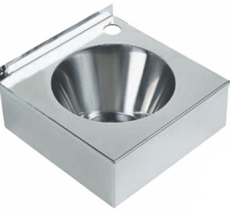 Фото Nofer 13041.B Раковина квадратная с отверстием для крана 13041.B 140x380x380mm
