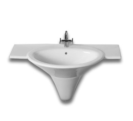 Фото Раковина Hatria Sculture (YR3801) белый