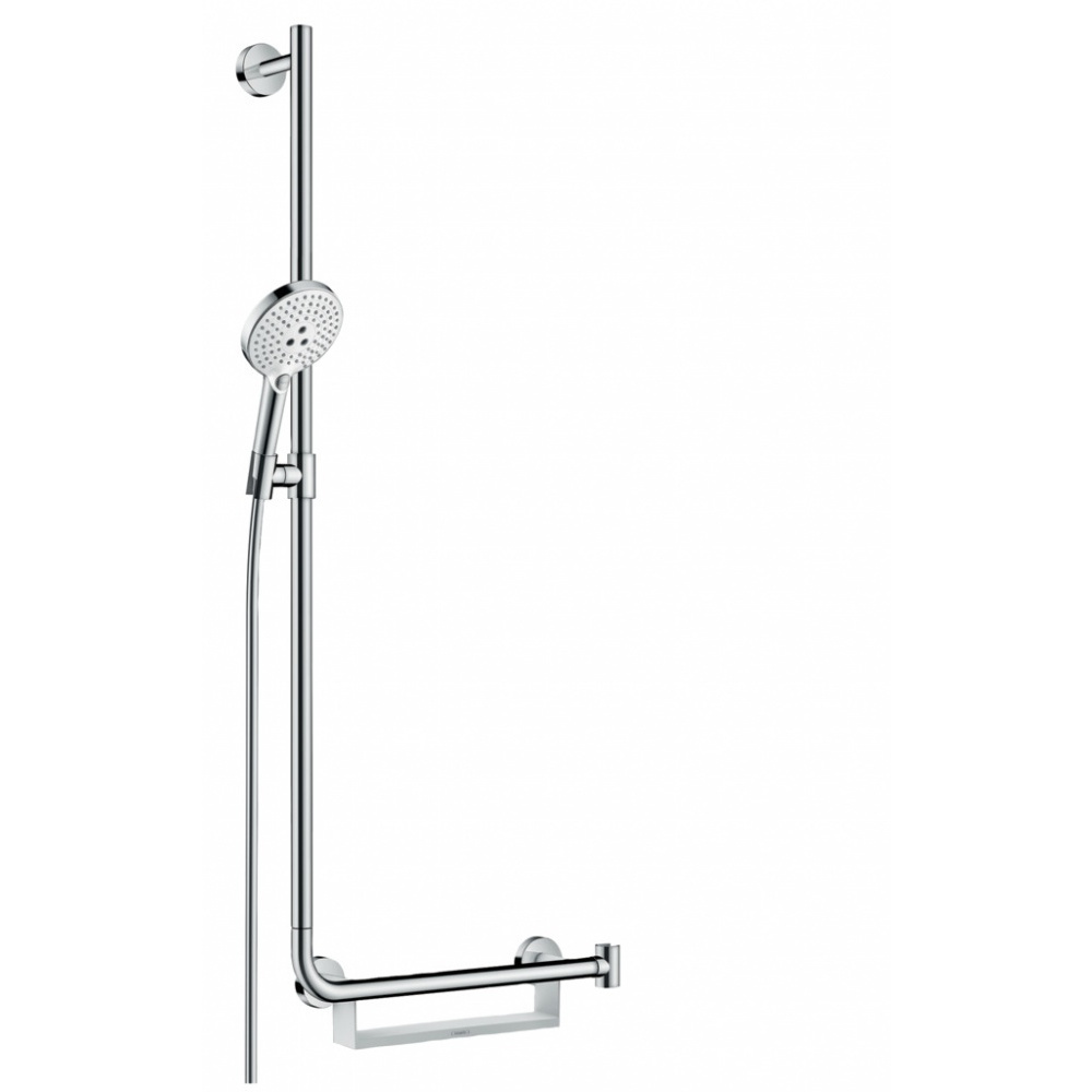 Душевой набор 26325400 Hansgrohe Raindance Select S (белый, хром)