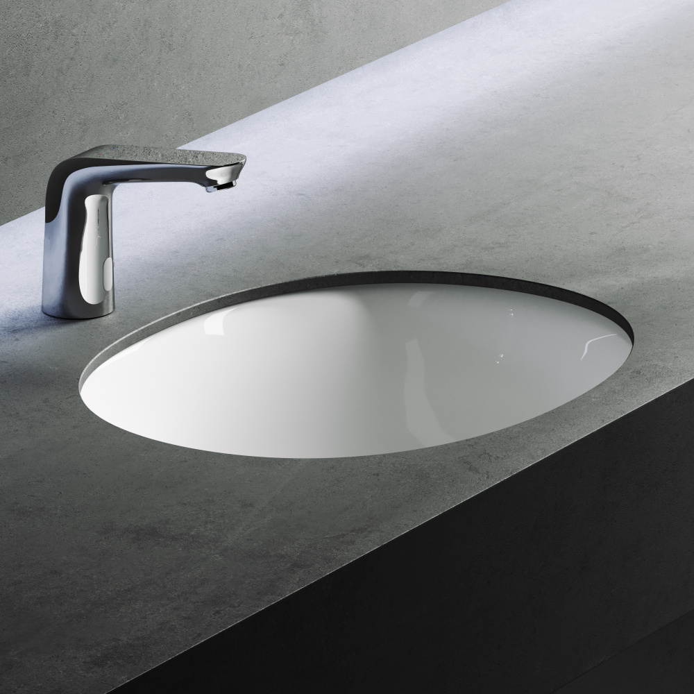 Встраиваемая раковина Ceramicanova Element CN6043 Овал 56 см