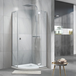 Фото Душевой уголок Koller Pool Neon 90X90 chrome/black (N90PСB)