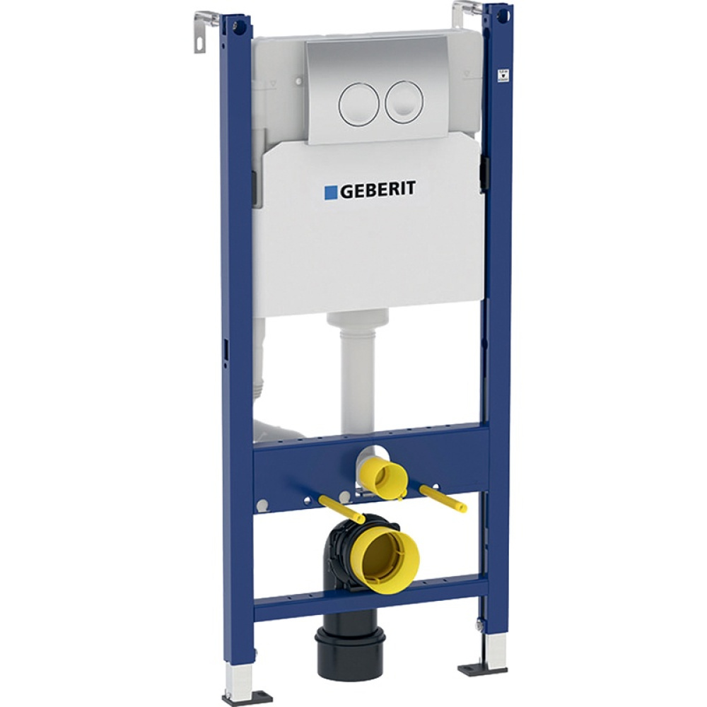 Geberit Renova 500.124.21.R Комплект инсталляция и унитаз подвесной, безободковый