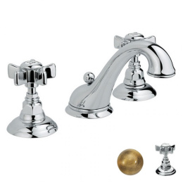 Фото Смеситель Nicolazzi Dames Anglaises 1408BZ18 для раковины, бронза, ручки Dames Anglaises