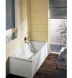 Фото Ванна стальная Bette Ocean 8855-000, 170х75, белая, перелив по центру