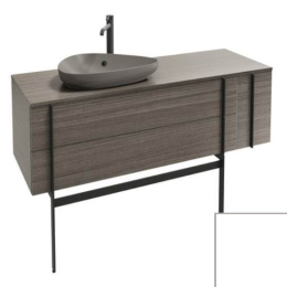 Тумба под раковину Jacob Delafon Nouvelle Vague 145 см, EB3044-F30, белый сатин