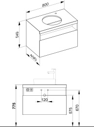 Фото Тумба Keuco Stageline 32865180100