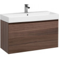 Тумба с раковиной Aquanet Нью-Йорк 98,2 см (00213937) Темное дерево