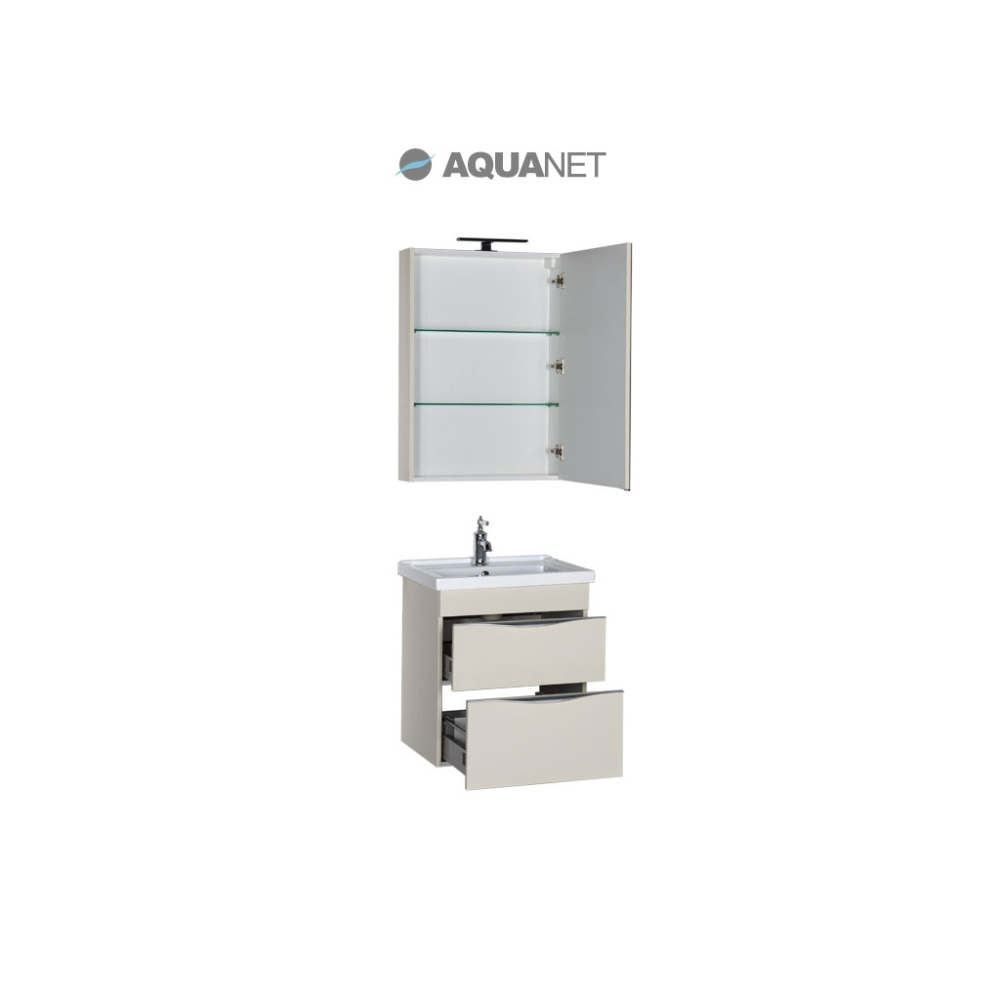 Мебель для ванной Aquanet Эвора 60 крем