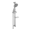Душевая стойка VitrA Samba 3F (Самба 3Ф) A45680WSA с ручным душем без смесителя с мыльницей хром