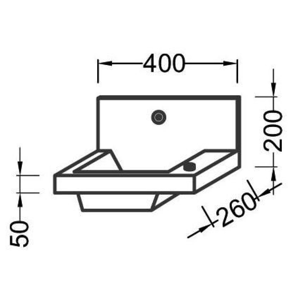 Раковина Jacob Delafon Pop Laminar EB406-00