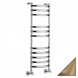 Фото Полотенцесушитель водяной Margaroli Luna 434-11 4343711OBN, высота 107.6 см, ширина 43.5 см, старая 