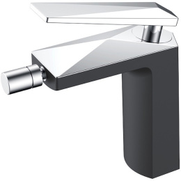 Смеситель для биде Boheme Venturo (376-B) черный, хром