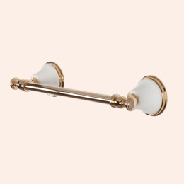 Полотенцедержатель Tiffany World Harmony TWHA014bi/oro, белый/золото