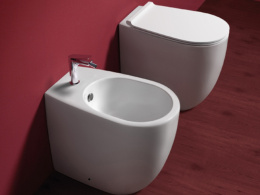 Фото Приставной унитаз Simas Vignoni VI21bi безободковый, высокий