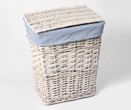 Корзина WasserKraft Lippe WB-450-L большая для белья с крышкой