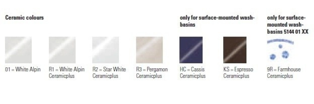 Фото Раковина встраиваемая Villeroy&Boch Loop Friends 61451001 (альпийский белый)