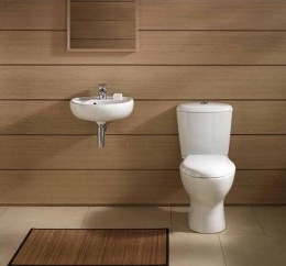 Напольный унитаз Jacob Delafon BRIVE E0383N-00, крышка микролифт (выставочный образец)