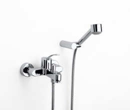 Фото Смеситель для ванны Roca Moai (5A0146C02) хром