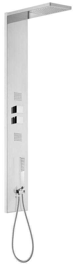Душевая панель Bossini Manhattan-4 L00897.030, хром