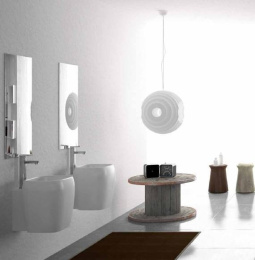 Cielo SHUI SHLASR Раковина навесная на стену 36 см (цвет: черный)