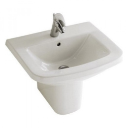 Фото JacobDelafonPANACHE/KANDEL E1435+E1431 Комплект раковина 60х48 см + полупьедестал