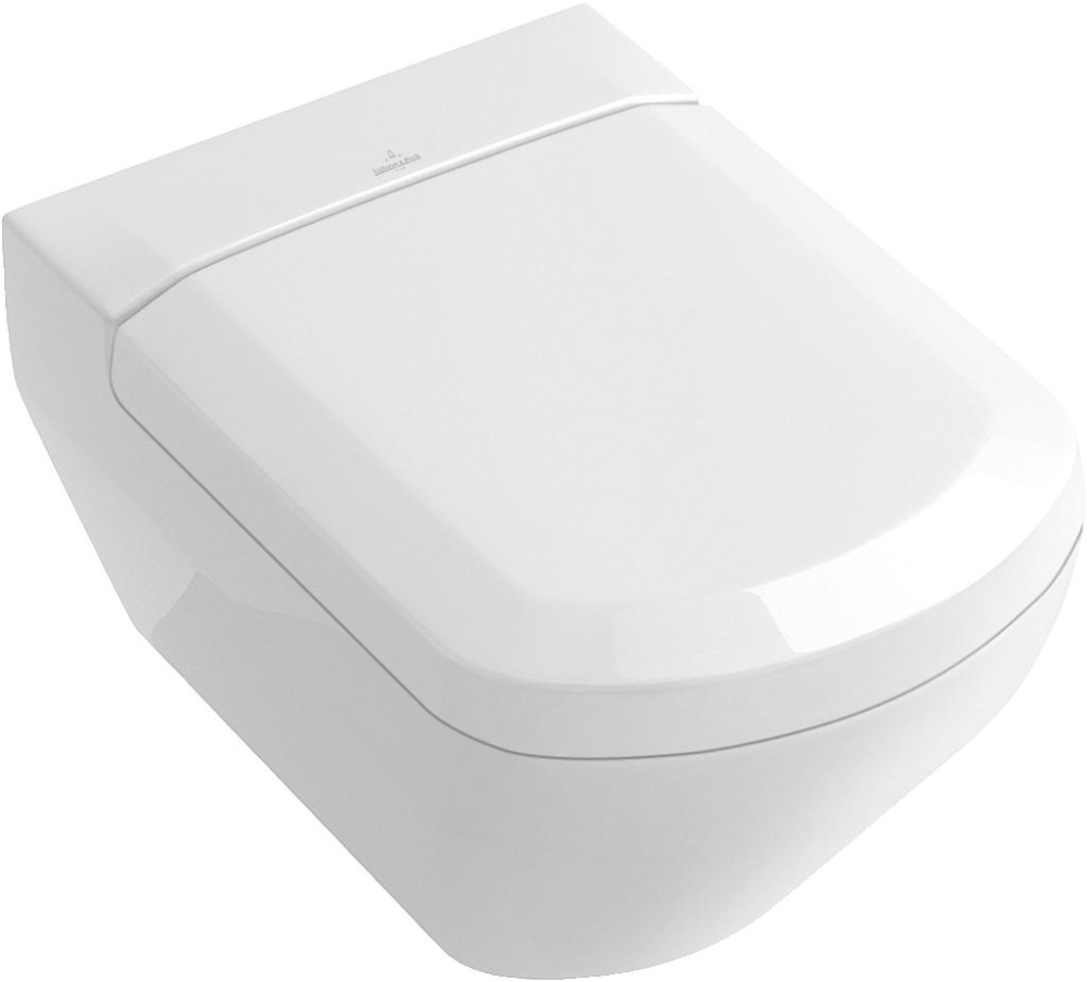 Villeroy&Boch Sentique 98M8Q101 Сиденье для унитаза с крышкой (альпийский белый)