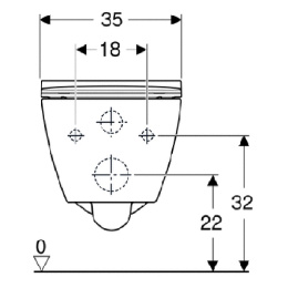 Фото Инсталляция Geberit с безободковым унитазом Geberit Smyle Premium Rimfree F205570000, сиденье микрол
