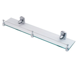 Полка стеклянная WasserKRAFT Oder 3044, с бортиком