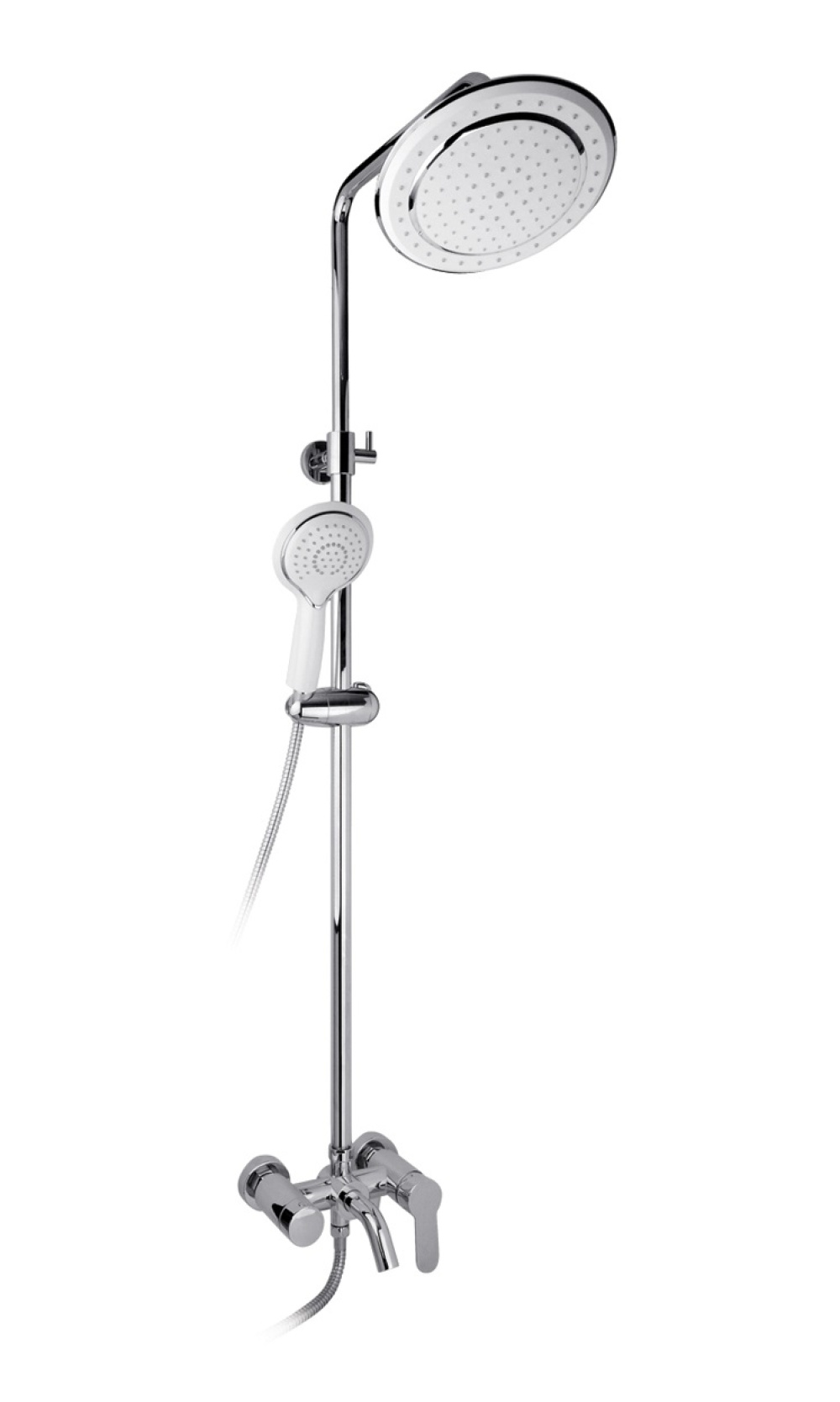 Фото Душевая система Timo Polo (SX-1100 white) хром