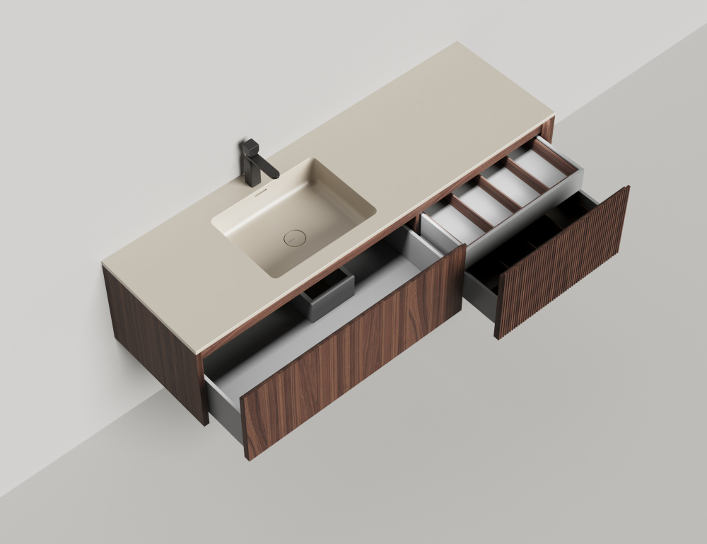 Подвесная тумба Salini Domino (27D116ON) RAL