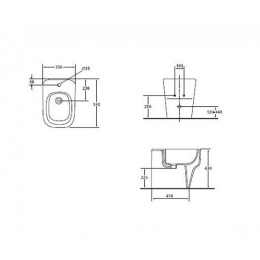 Напольное биде Ideal Standard Imagine T508801