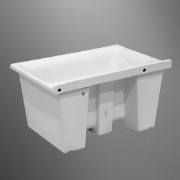 Раковина Kerasan Aquadom 029401*0, 60 x 60 см, без отверстия, без тумбы и сифона, цвет белый