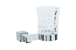 Фото Стакан для зубных щеток Boheme Venturo (10304) хром