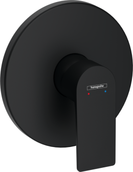 Фото Смеситель для душа Hansgrohe Rebris E (72668670) черный матовый