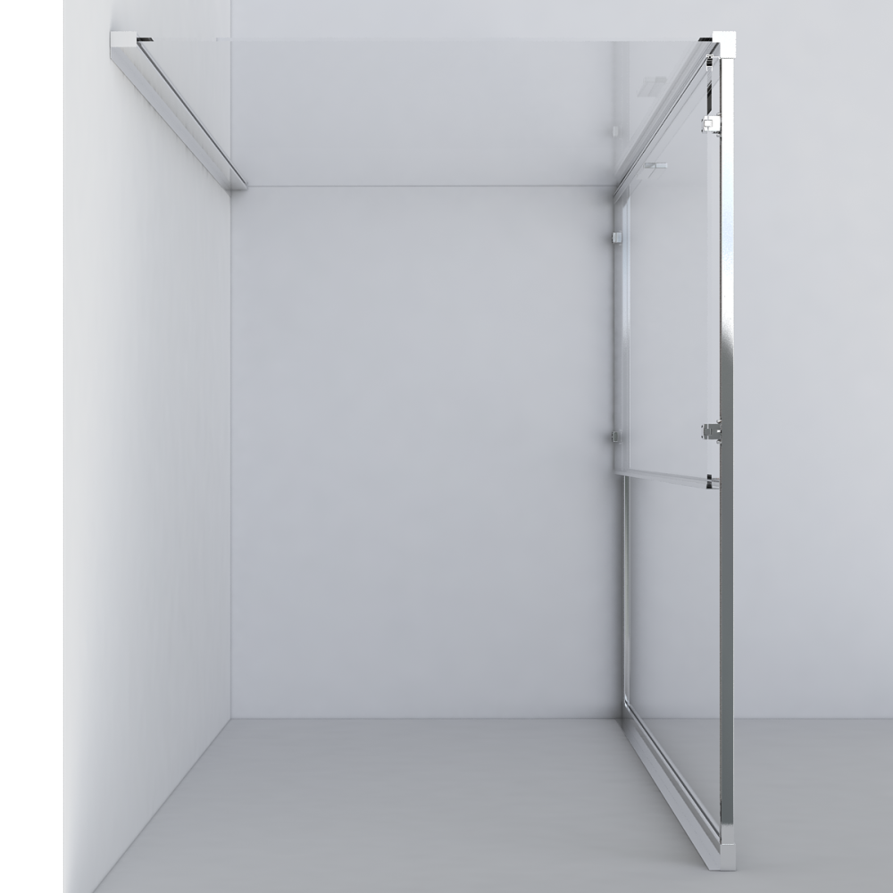 Фото Душевой уголок Vincea Garda (VSR-1G1012CLB) черный