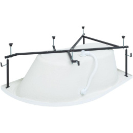 Акриловая ванна Aquanet Graciosa 150x90 R (00205389) Белый