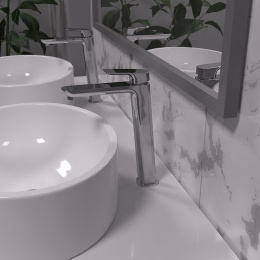 Фото Смеситель для раковины Paini Nove 09CR205LL хром