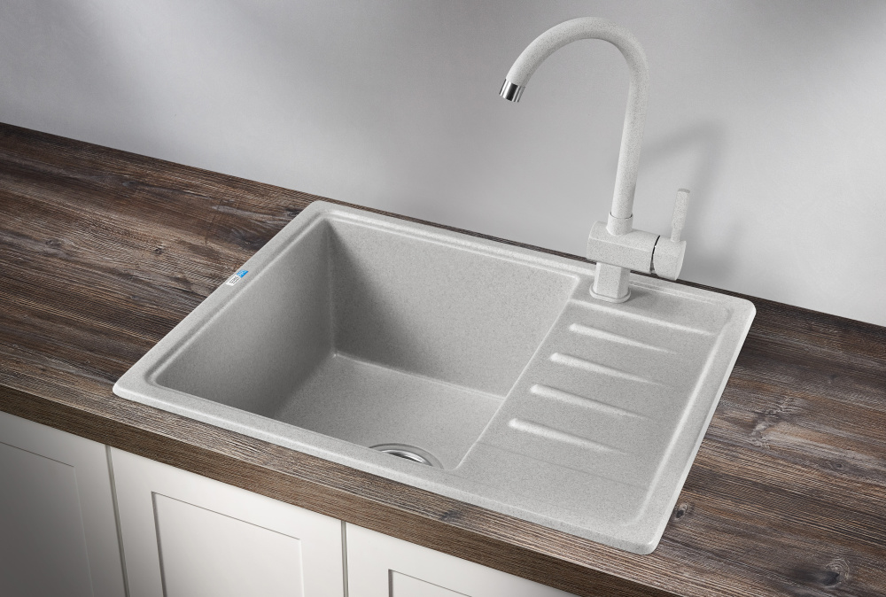 Фото Кухонная мойка GRANULA Standart (5803, БАЗАЛЬТ)