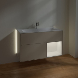 Villeroy Boch Finion G040MTHH Тумба под раковину 996х498 мм (white matt/sand matt)