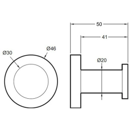 Фото Крючок настенный Jacob Delafon Classique хром E77826-CP
