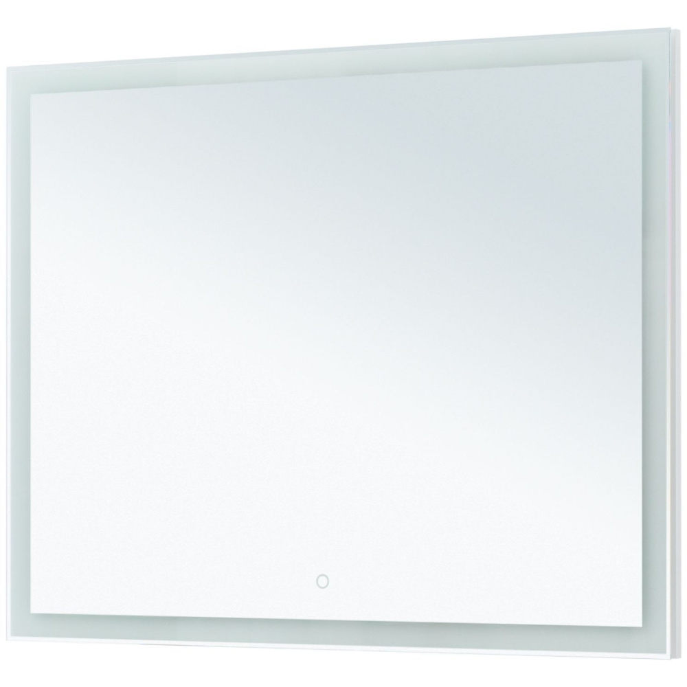 Зеркало с LED подсветкой Aquanet Гласс (00274134) Белый