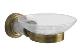Фото Настенная мыльница Boheme Murano (10903-BR) бронза