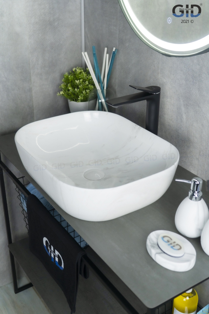 Фото Раковина накладная Gid K397D9