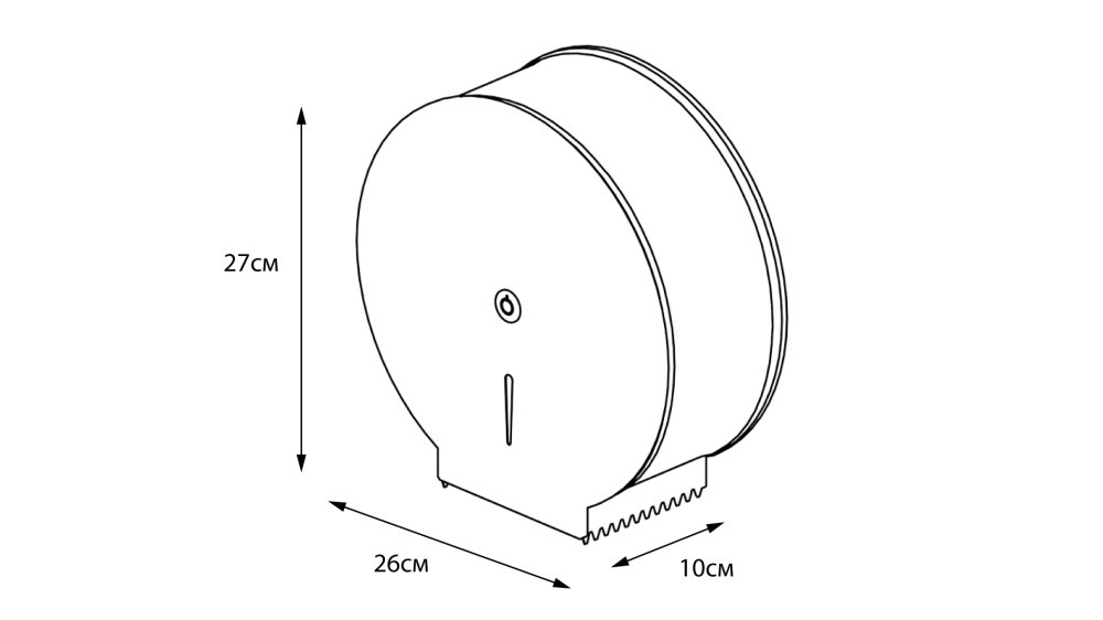 Фото Держатель туалетной бумаги FIXSEN Hotel (FX-31010C) хром