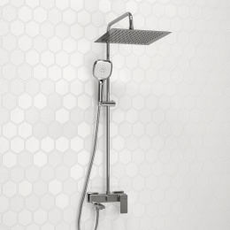 Фото WasserKRAFT A177.118.065.010.CH Душевая система со смесителем