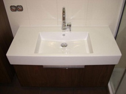 Раковина 85 см Duravit Vero 0329850000, белый