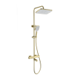 Душевая система с термостатом Wonzon&Woghand Stay (WW-B3016-T1-BG) Золото