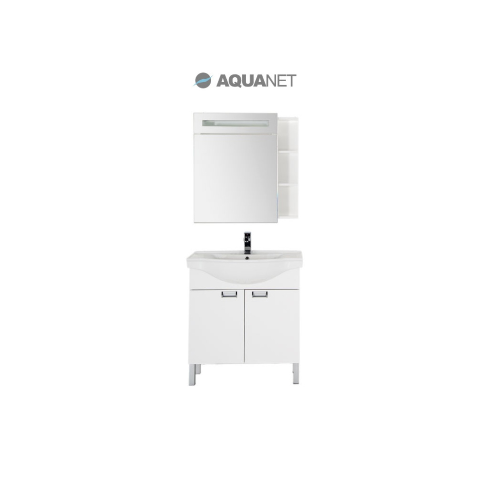 Мебель для ванной Aquanet Адель 80 белый